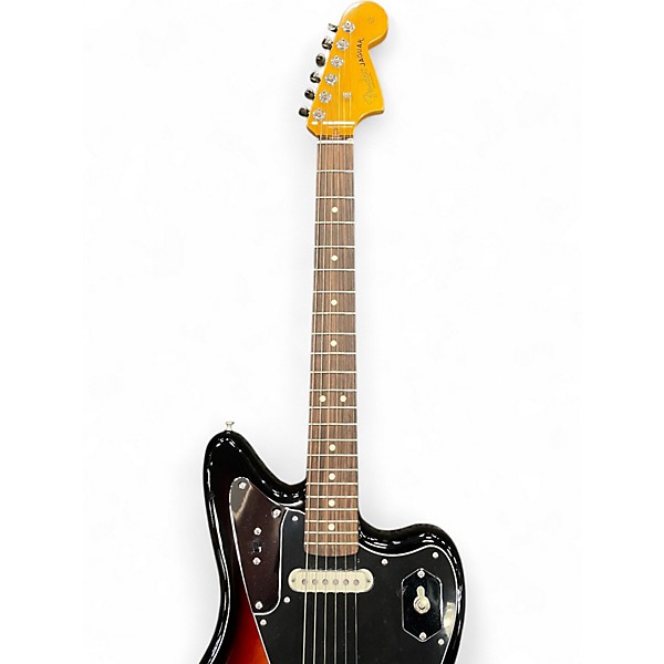 Used Fender American Professional Classic Jaguar 2 Color Sunburst Solid Body Electric Guitar