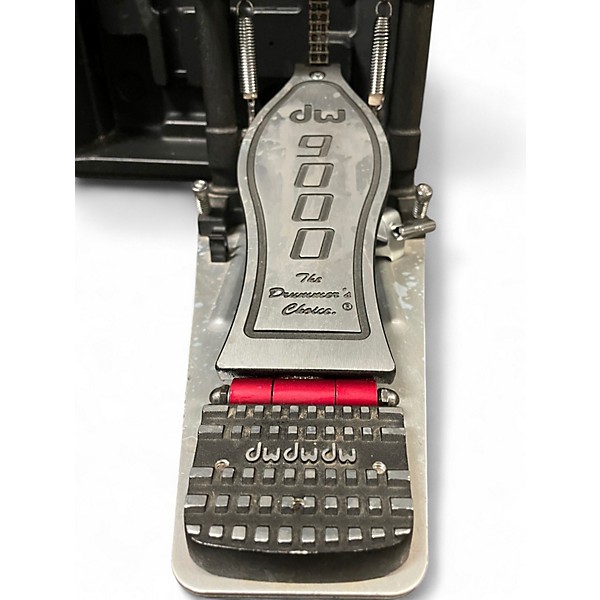 Used DW 9000 Series Double Double Bass Drum Pedal