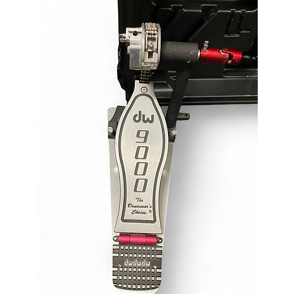 Used DW 9000 Series Double Double Bass Drum Pedal
