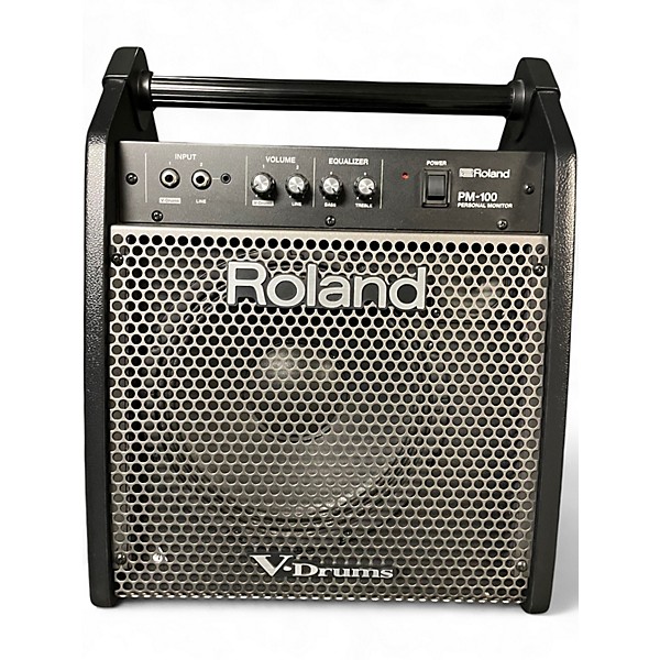 Used Roland PM100 DRUM AMP Drum Amplifier