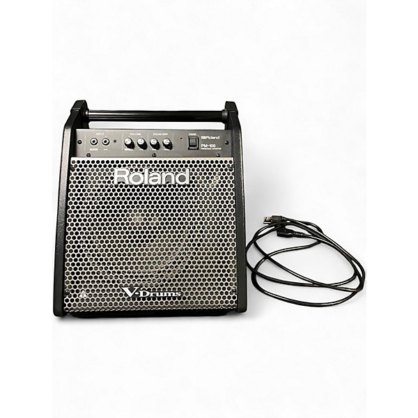 Used Roland PM100 DRUM AMP Drum Amplifier