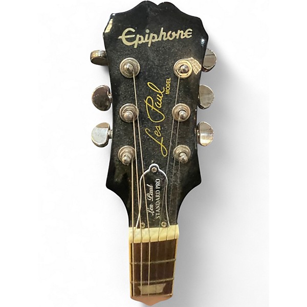 Used Epiphone Les Paul Standard Pro Blue Solid Body Electric Guitar