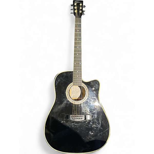 Used Dean Estabon American Legacy Black Acoustic Electric Guitar