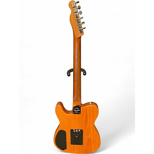 Used Fender Acoustasonic Player Telecaster Sunburst Acoustic Electric Guitar