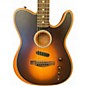 Used Fender Acoustasonic Player Telecaster Sunburst Acoustic Electric Guitar