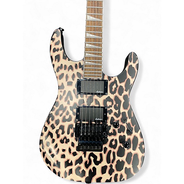 Used Jackson SLX DX Leopard Solid Body Electric Guitar