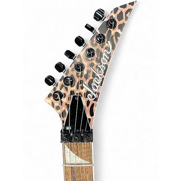 Used Jackson SLX DX Leopard Solid Body Electric Guitar