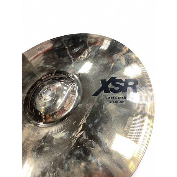 Used SABIAN 14in XSR FAST CRASH Cymbal