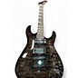 Used Jackson JS32Q Trans Black Solid Body Electric Guitar