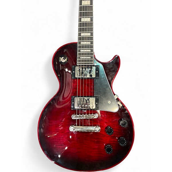 Used Epiphone LES PAUL CUSTOM WIDOW Crimson Red Burst Solid Body Electric Guitar