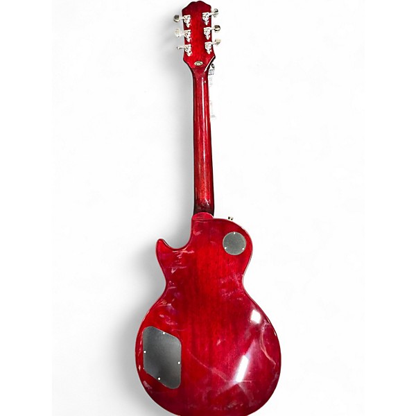 Used Epiphone LES PAUL CUSTOM WIDOW Crimson Red Burst Solid Body Electric Guitar