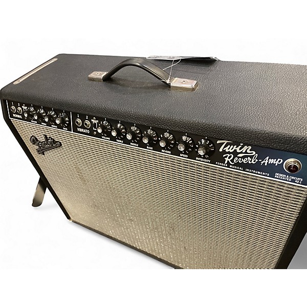 Used Fender 1965 Reissue Twin Reverb 85W 2x12 Tube Guitar Combo Amp