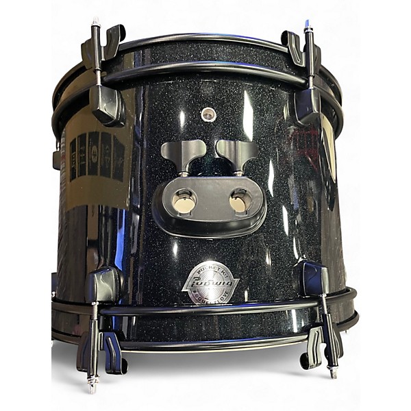 Used Ludwig 3 Piece QUESTLOVE POCKET KIT Black Onyx Drum Kit