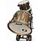 Used Ludwig 3 Piece Classic Maple Vintage Bronze Mist Drum Kit