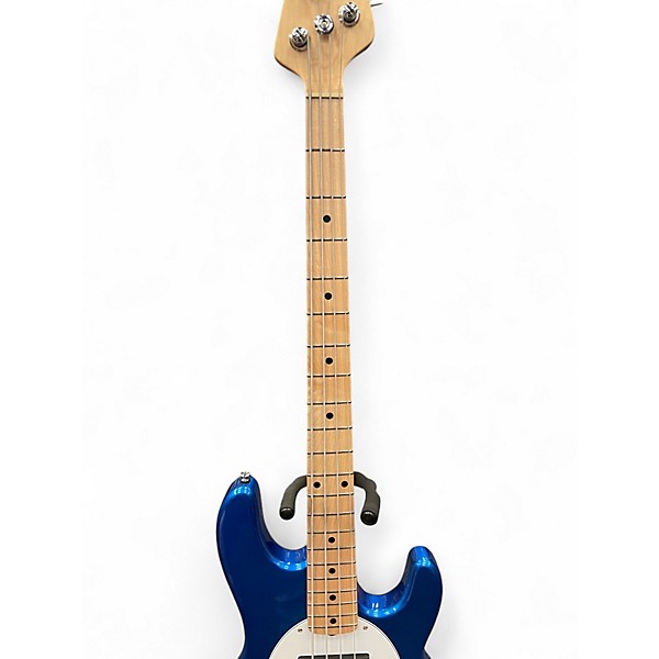Used Sterling by Music Man RAY4HH Cobra Blue Electric Bass Guitar
