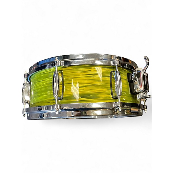 Used Gretsch Drums 5 Piece Renown Maple Green Oyster Drum Kit