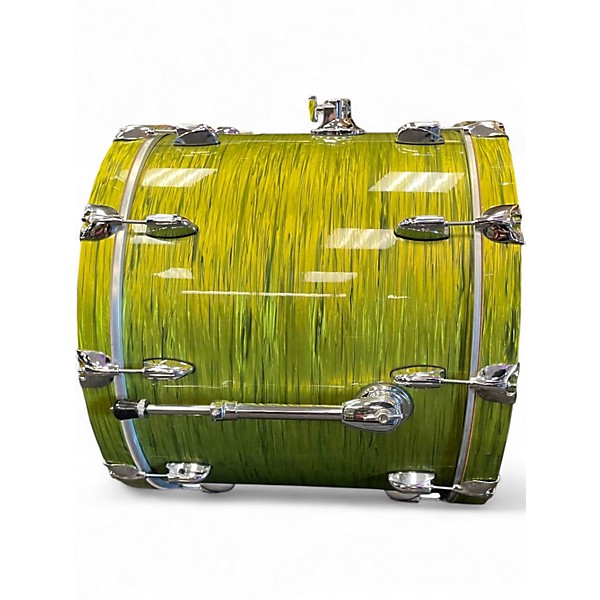 Used Gretsch Drums 5 Piece Renown Maple Green Oyster Drum Kit