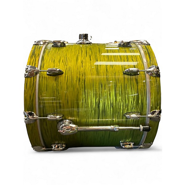 Used Gretsch Drums 5 Piece Renown Maple Green Oyster Drum Kit