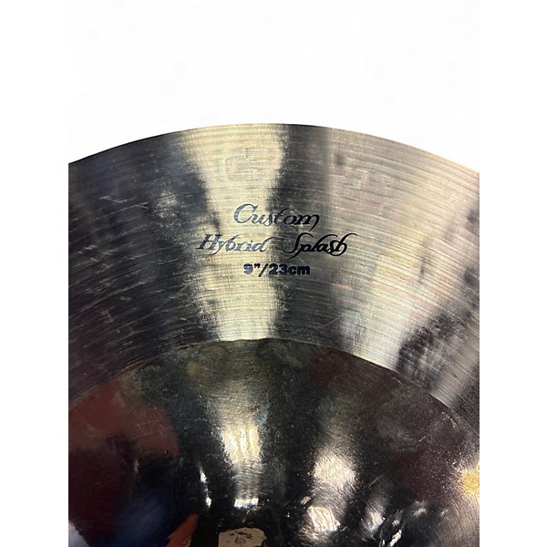 Used Zildjian 9in K Custom Hybrid Splash Cymbal