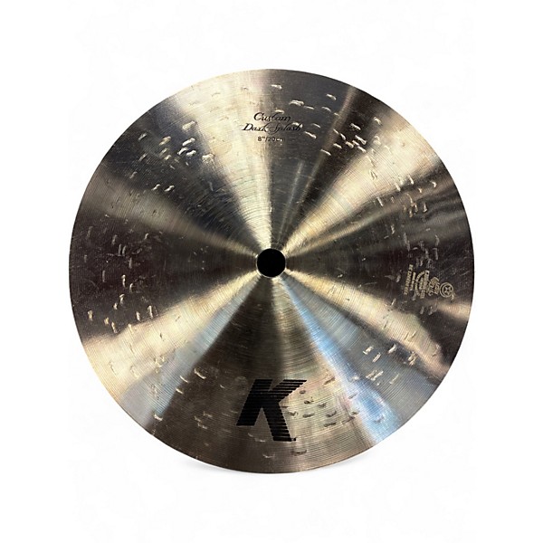 Used Zildjian 8in K Custom Dark Splash Cymbal