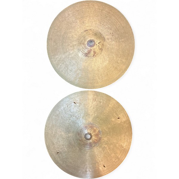 Used Mongiello 12in Prestige Binder HIHATS Cymbal