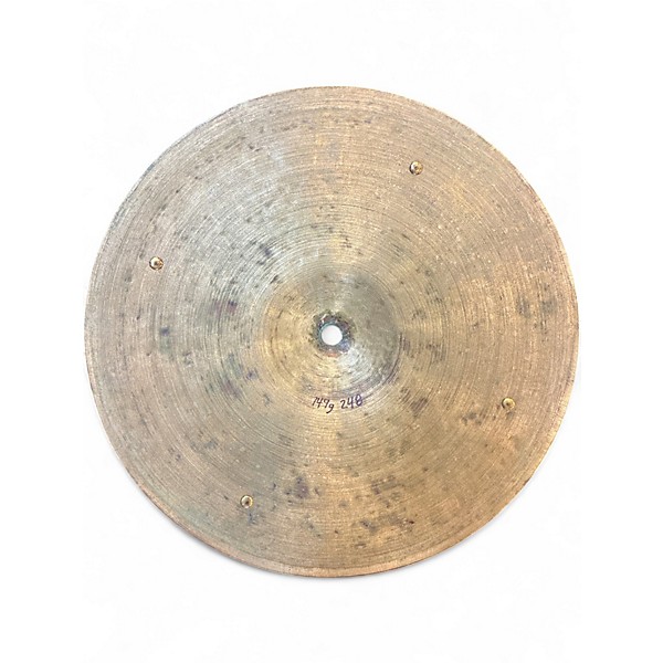 Used Mongiello 12in Prestige Binder HIHATS Cymbal