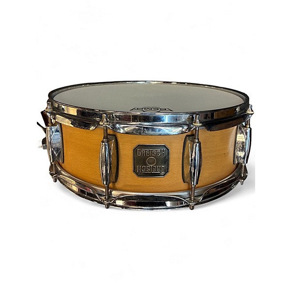 Used Gretsch Drums 14X5 MAPLE SNARE NATURAL Drum