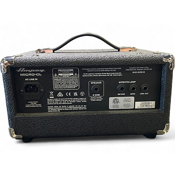 Used Ampeg Micro-CL Micro Stack 100W 2x10 Bass Combo Amp
