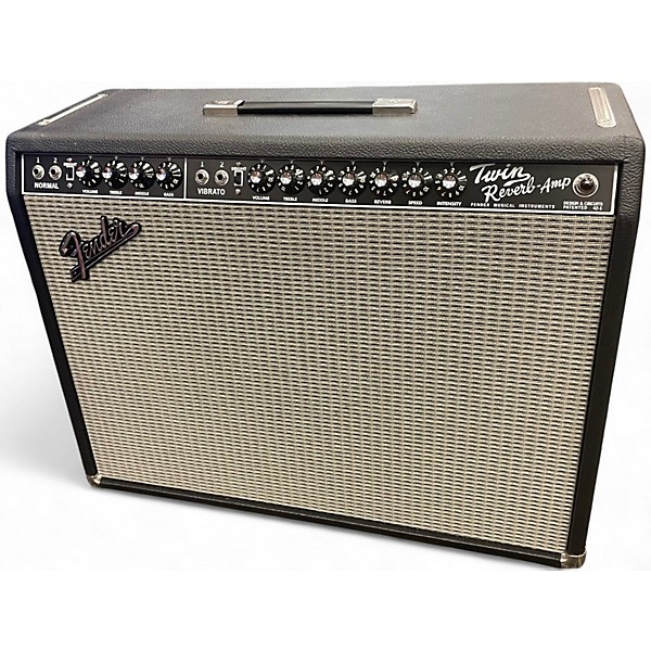 Used Fender 1965 Reissue Twin Reverb 85W 2x12 Tube Guitar Combo Amp