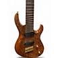 Used Kiesel Custom AM8 24 Fret Multiscale Fanned-Fret Bolt-On Neck Burl Maple Solid Body Electric Guitar