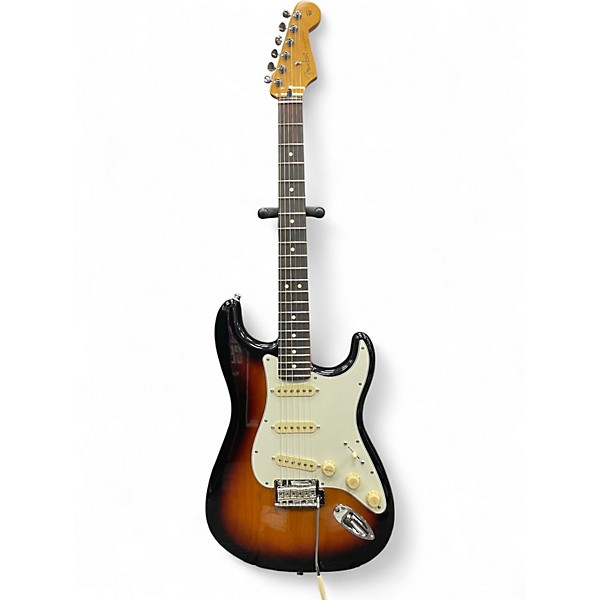 Used Fender Player Stratocaster 3 Color Sunburst Solid Body Electric Guitar