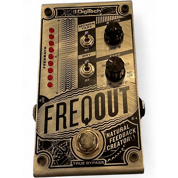 Used DigiTech FreqOut Frequency Dynamic Feedback Generator Effect Pedal