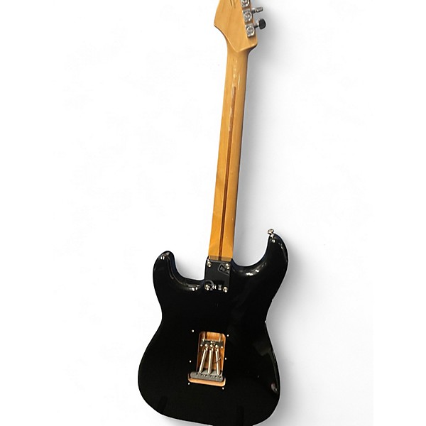 Used Fender Player Stratocaster Black Solid Body Electric Guitar