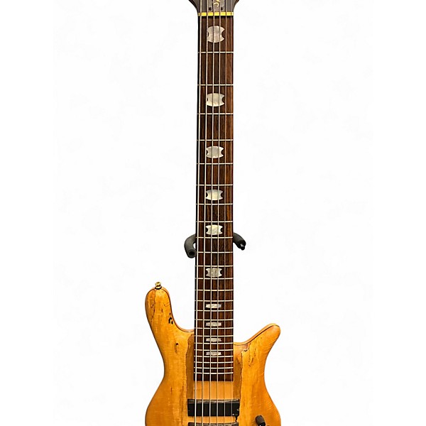 Used Spector Euro6 LX Natural satin Electric Bass Guitar
