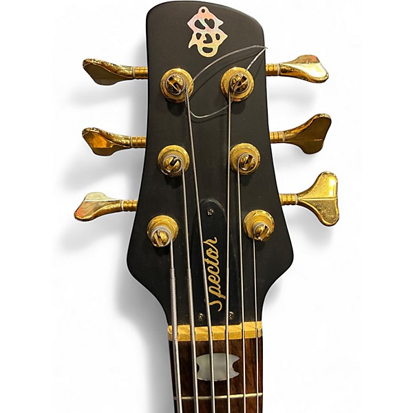 Used Spector Euro6 LX Natural satin Electric Bass Guitar