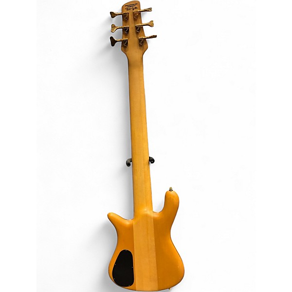 Used Spector Euro6 LX Natural satin Electric Bass Guitar