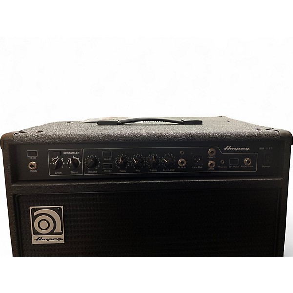 Used Ampeg BA115V2 1x15 150W Bass Combo Amp