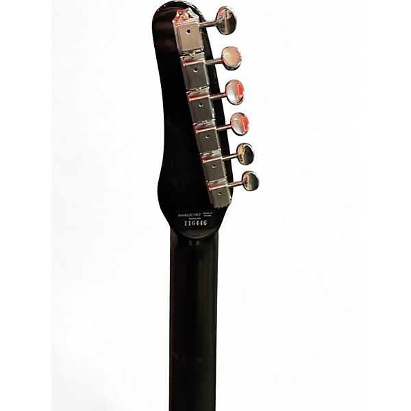 Used Danelectro BARITONE LIMO BLACK Solid Body Electric Guitar