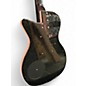 Used Danelectro BARITONE LIMO BLACK Solid Body Electric Guitar