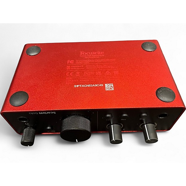 Used Focusrite Scarlett Solo Audio Interface