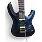 Used Schecter Guitar Research Damien - FR Black Solid Body Electric Guitar