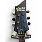 Used Schecter Guitar Research Damien - FR Black Solid Body Electric Guitar