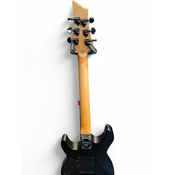 Used Schecter Guitar Research Damien - FR Black Solid Body Electric Guitar