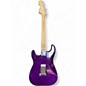 Used Squier strat sss Purple Solid Body Electric Guitar
