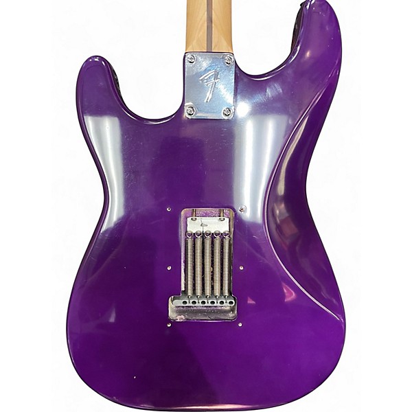 Used Squier strat sss Purple Solid Body Electric Guitar