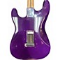 Used Squier strat sss Purple Solid Body Electric Guitar