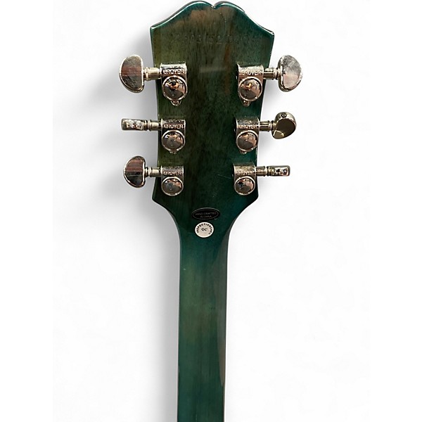 Used Epiphone Les Paul Standard '60s Quilt Guitar Center-Exclusive Ocean Water Perimeter Solid Body Electric Guitar