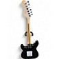 Used Squier Stratocaster Black Solid Body Electric Guitar