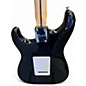 Used Squier Stratocaster Black Solid Body Electric Guitar