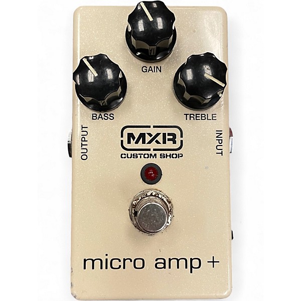 Used MXR MICRO AMP+ Effect Pedal